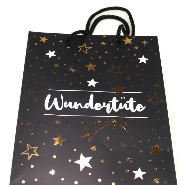 Wundertüte schwarzweissgold
