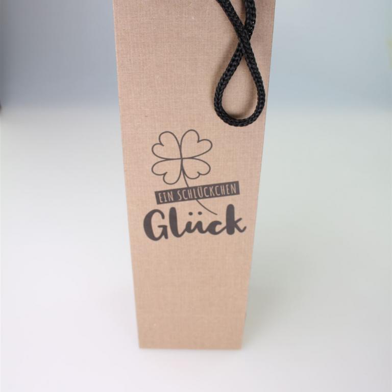 813-B 02 11x38x10 Ein schlückchen Glück VE 24