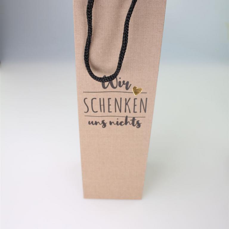 813-B 01 11x38x10 Wir schenken uns nichts VE 24