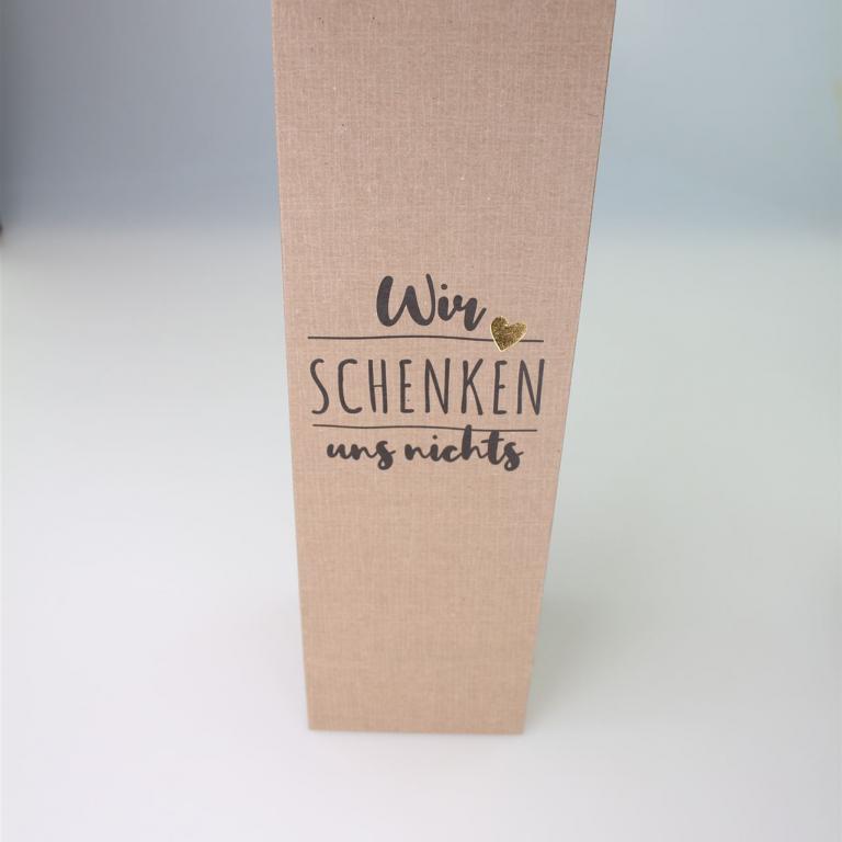 Wein Wir schenken uns nichts